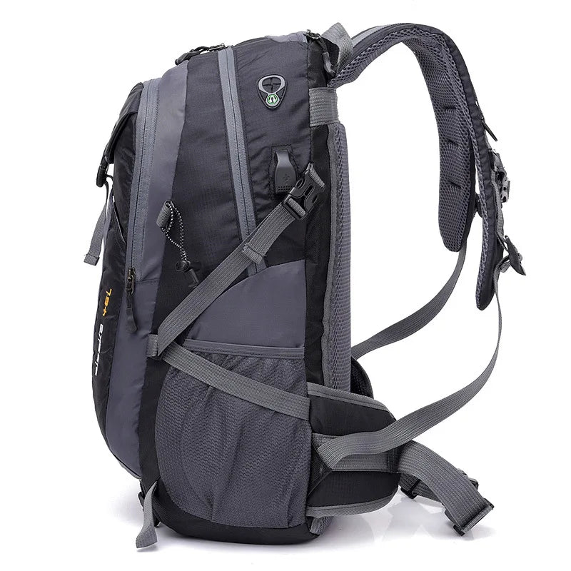 Large Capacity USB Charging Travel Backpack Waterproof Mountaineering Bag