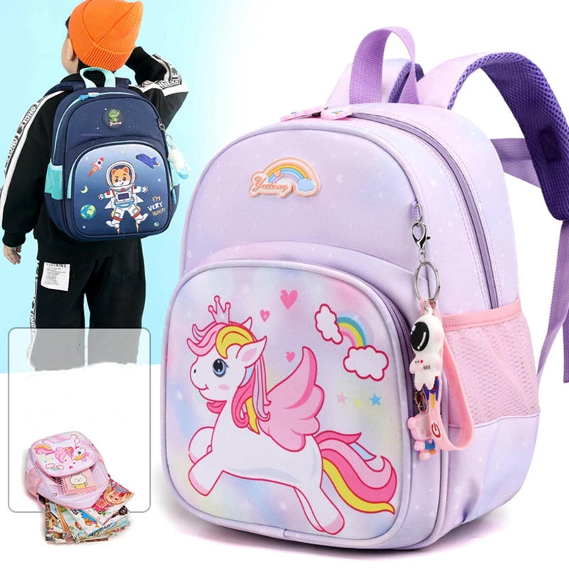 Girls Unicorn Backpack Princess School Bags Kids Satchels Bookbag
