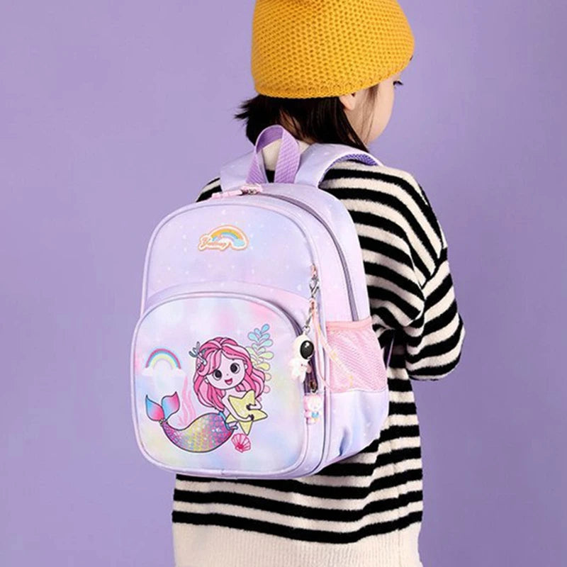 Girls Unicorn Backpack Princess School Bags Kids Satchels Bookbag