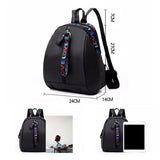 Waterproof Shoulder Bag Lady Travel Backpack Teenage Girls