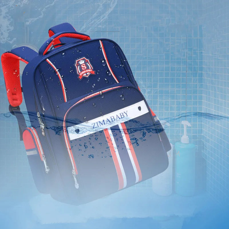 Waterproof Orthopedic School Bags For Boys Girls Large Capacity