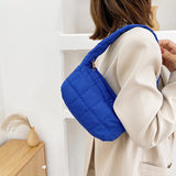 Winter Cotton Clutch Handbag Women Casual Tote