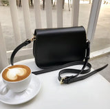 Winter Retro Joker Solid Shoulder Messenger Small Square Bag