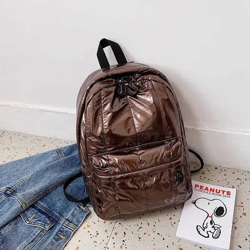 Casual Winter Backpack for Women, Large Capacity Travel Backpack