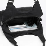 Women Casual Nylon Big Tote Bag Lightweight Waterproof Large Capacity Handbag