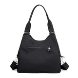 Women Casual Nylon Big Tote Bag Lightweight Waterproof Large Capacity Handbag