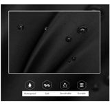 Women Waterproof Backpack Plush Ball Red Lightweight Casual Travel Bag