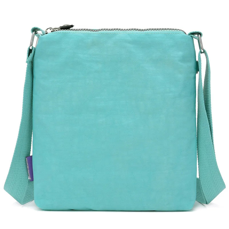 Waterproof Nylon Messenger Bag Crossbody Tote for Women