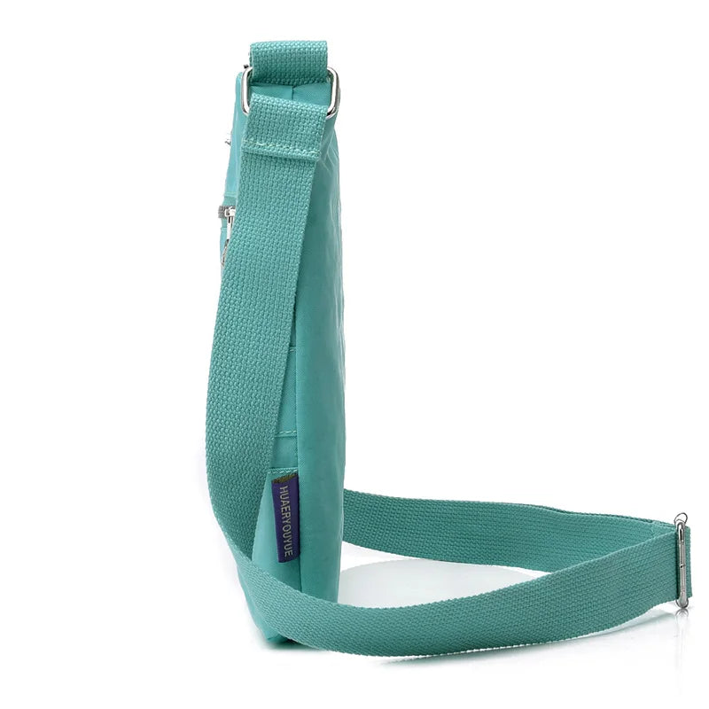 Waterproof Nylon Messenger Bag Crossbody Tote for Women