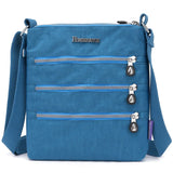 Waterproof Nylon Messenger Bag Crossbody Tote for Women