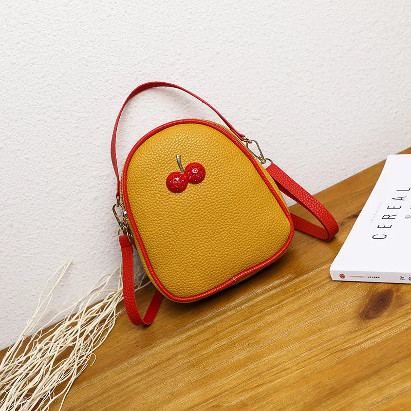 Fruit Crossbody Bag Small Handbag Cherry Shoulder Purse