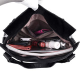 Women Retro Tassel Tote Bag Messenger Handbag High PU Leather Shoulder Bag