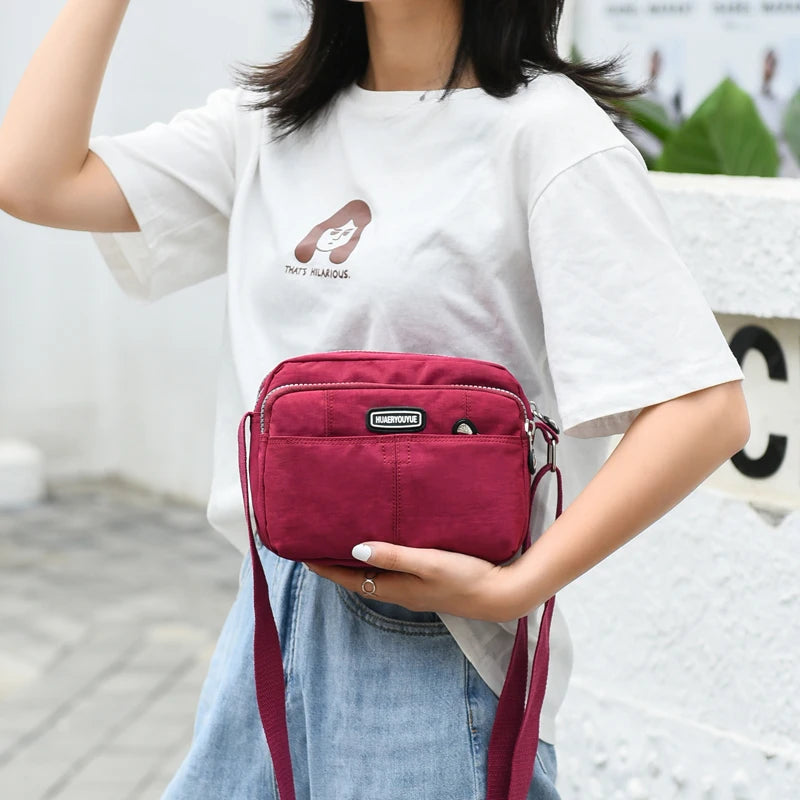 Vintage Shoulder Bag Light Crossbody - Lady Small Messenger Purse