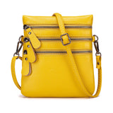 Women's Soft Leather Shoulder Bags Multifunctional Handbag