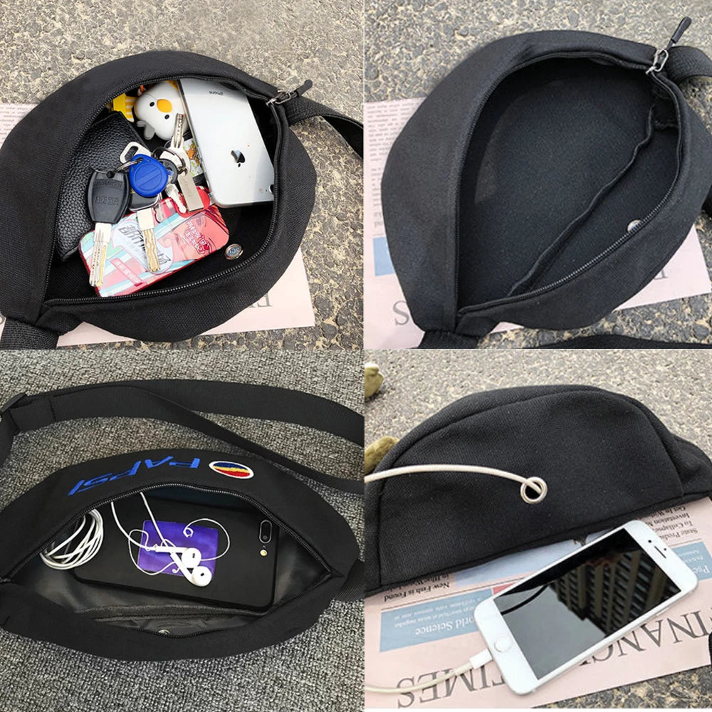 Bear Series Waist Bag Chest Messenger Outdoor Sport Crossbody Phone Purses