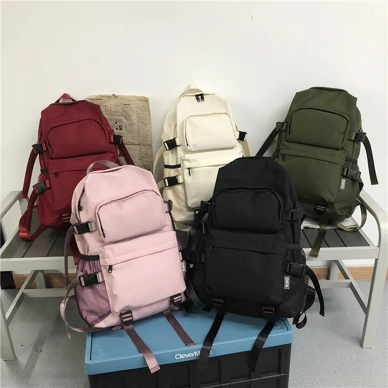 Youth School Bag Large Capacity Boy Girl Backpack Student Literature