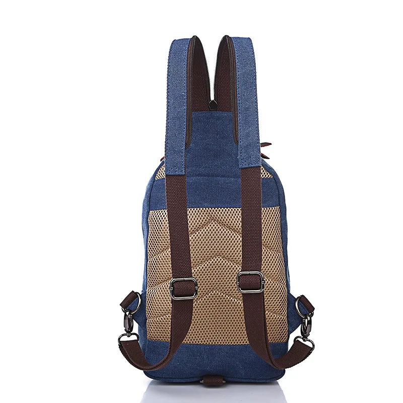 Canvas Backpack Multi-function Shoulder Backpack