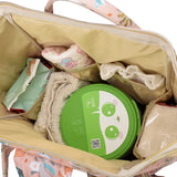 Cartoon Print Mommy Backpack Anti-theft Portable Maternal Baby Bag