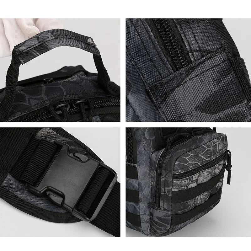 Camouflage Field Pack Small Cycling Bag