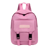 Waterproof Nylon Lady Backpack Girl School Travel Bag Multi-Pocket Backpack