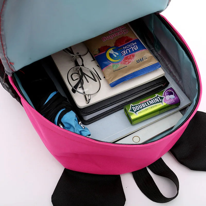 Kids Cartoon Backpack for Travel and Play