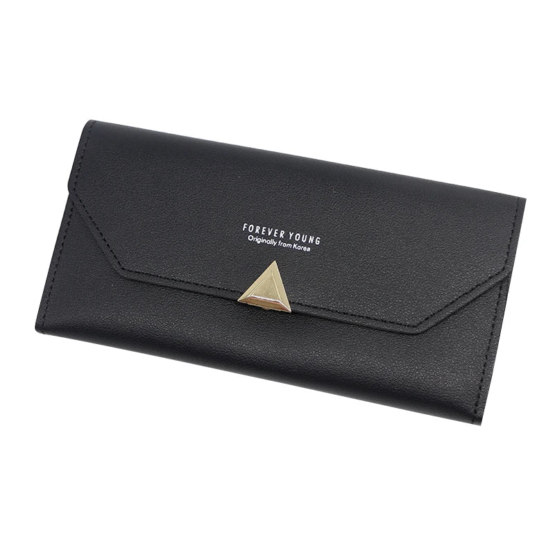 Ladies Long Student Purse Multi-Function Handbag
