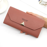 Ladies Long Student Purse Multi-Function Handbag