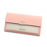 Women's Multi-Slot Long Wallet Handbag with Zero Purse