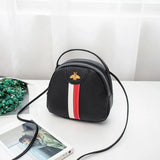 Litchi Little Bee Handbag Casual Small Square Bag