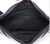 Men's Casual Shoulder Bag with Pockets