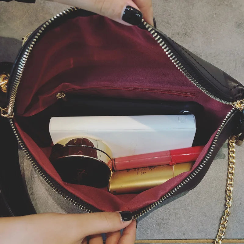 Newhotstacy Chain Bag Single Shoulder Chest Bag