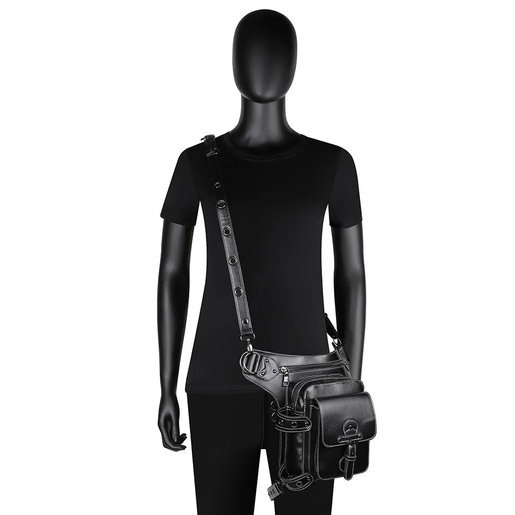 Punk Outdoor Cycling Waist Bag Single Shoulder Bag