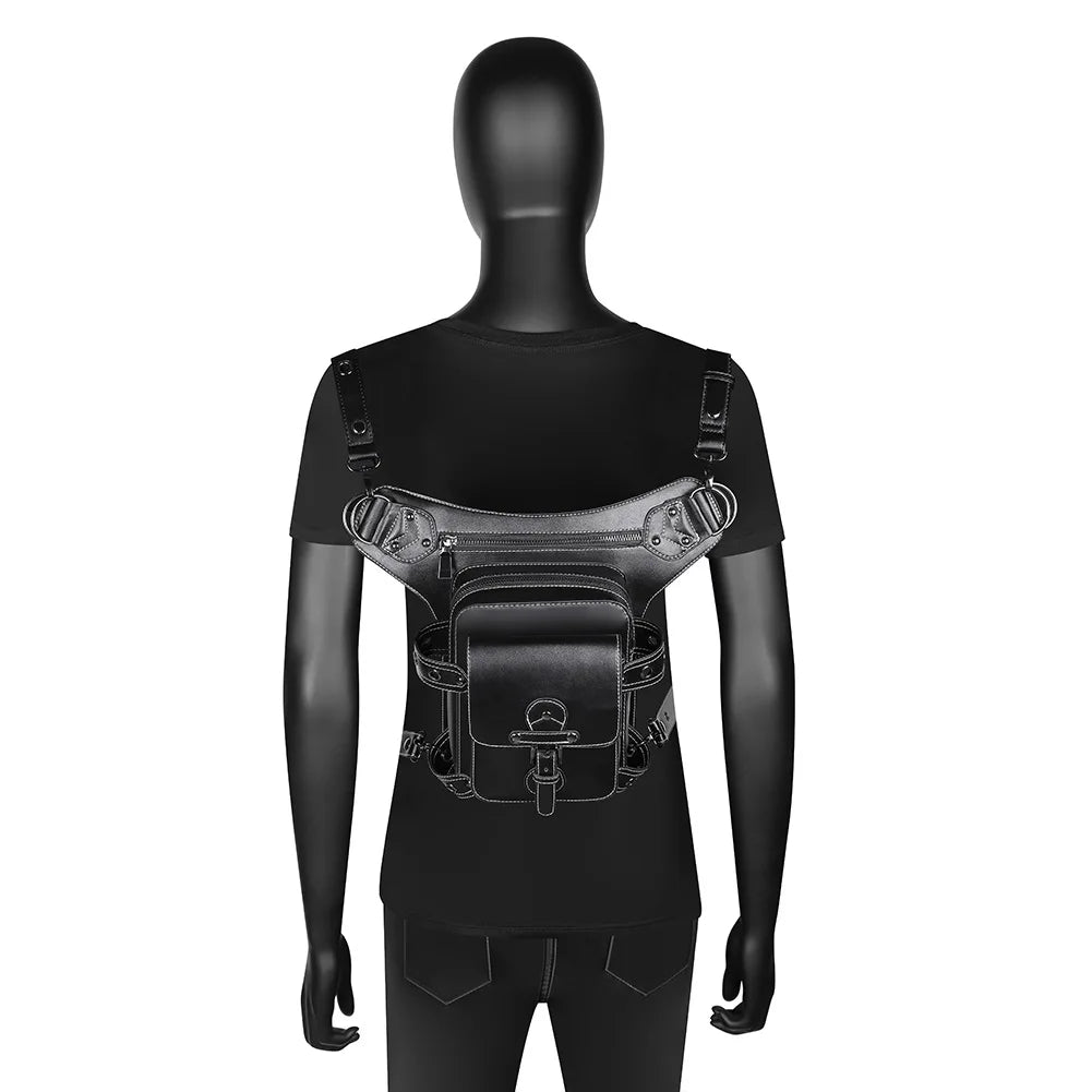 Punk Outdoor Cycling Waist Bag Single Shoulder Bag