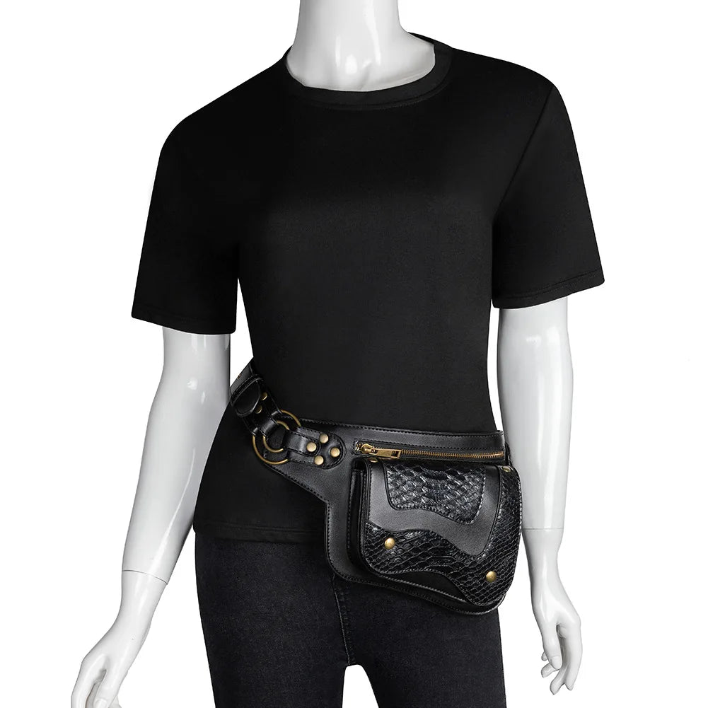 Steampunk Tactical Chest Bag for Women