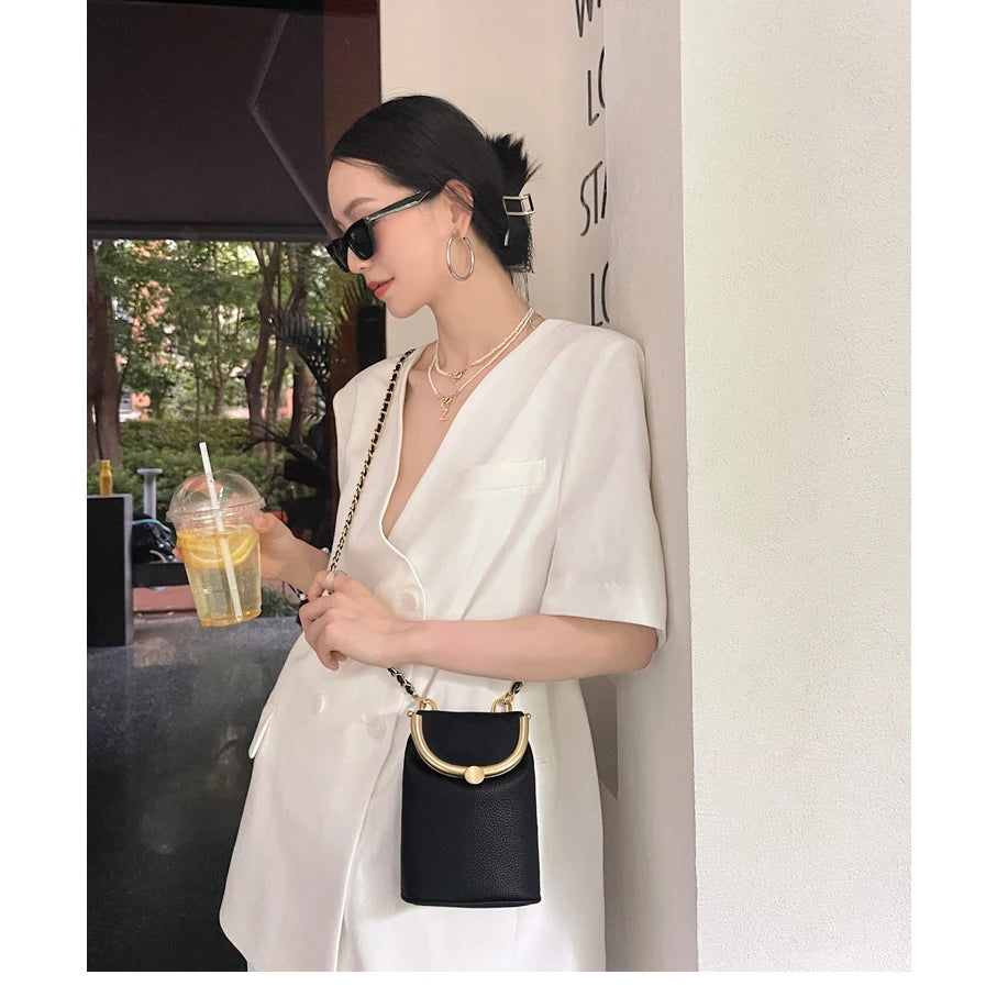 Cigarette Case Handbag Chain Mobile Phone Bag Mini Shoulder Bag