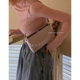 Chic Square Chain Messenger Bag for Women