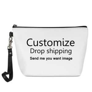 Yorkshire Terrier Pattern Large Capacity Makeup Bag