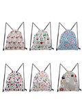 Cartoon Nurse Drawstring Bag for Kids, Teens, and Travel - Soft Back Bag
