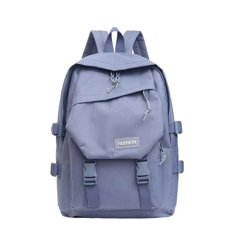 Nylon Backpack Junior High School Students Large Capacity Travel Bag