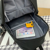 Nylon Backpacks Women Irregular Zipper Large Capacity Backpack