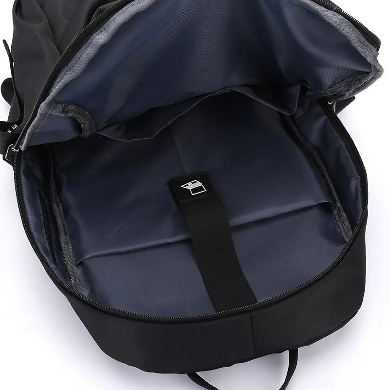 Waterproof Nylon Laptop Backpack for Women 15.6 Inch Grey