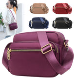 Casual Nylon Crossbody Bag for Women Waterproof Messenger Purse