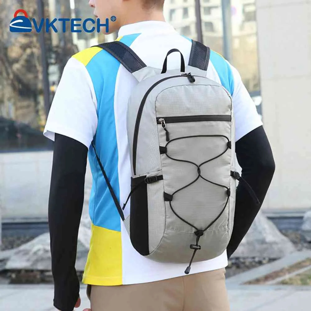 Nylon Foldable Backpack Lightweight Waterproof Large Capacity