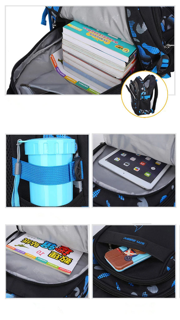 Children's Orthopedic School Bags for Boys - High-Quality Wear-Resistant