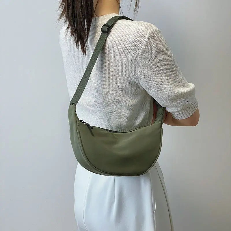 Nylon Messenger Bag Lightweight Small Shoulder Underarm Bag