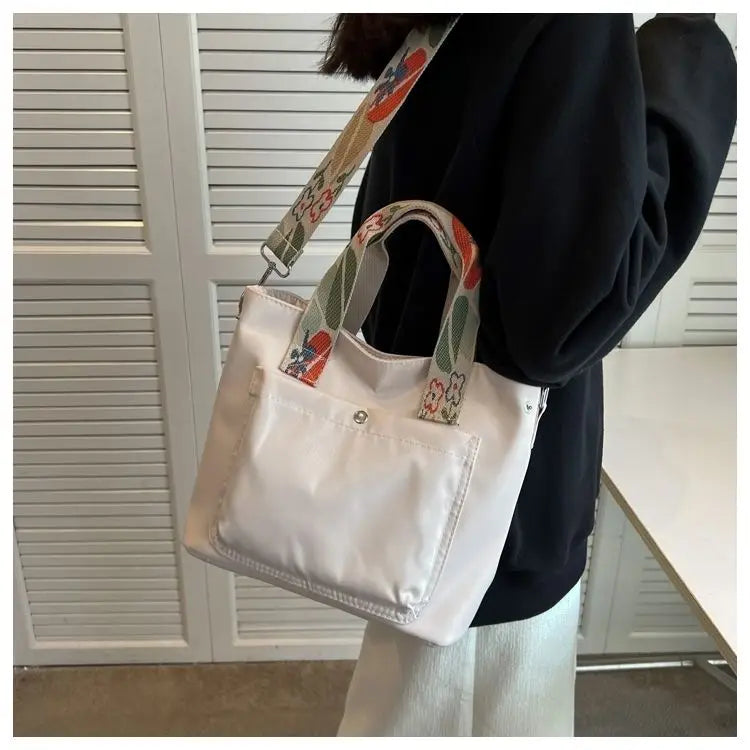 Nylon School Bags for Girls/ Women Handbags Shoulder Bag Messenger Bag Totes