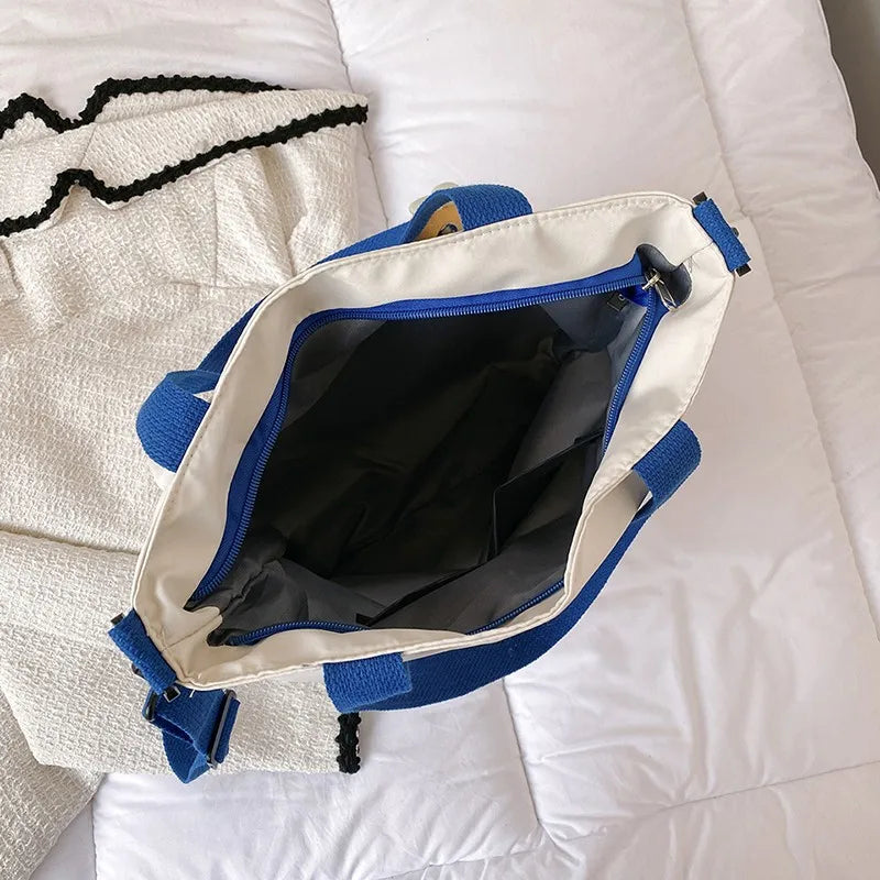 Nylon Waterproof Women Crossbody Bag Large Capacity Storage Bags For Girls