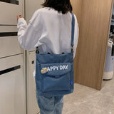 Nylon Waterproof Women Crossbody Bag Large Capacity Storage Bags For Girls