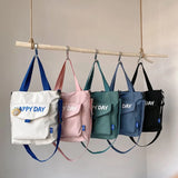 Nylon Waterproof Women Crossbody Bag Large Capacity Storage Bags For Girls