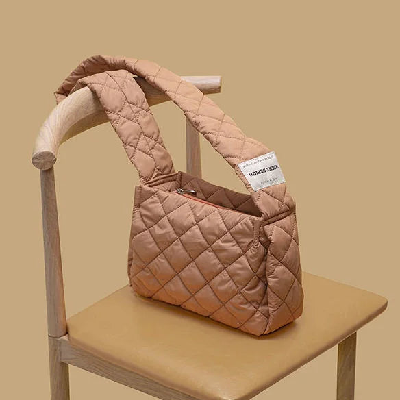 Nylon Women Bag Square Solid Zipper Shoulder Bags Handbags Crossbody Bag